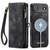 iPhone Air CaseMe 008 Detachable Multifunctional Leather Phone Case - Black