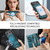 iPhone Air CaseMe 008 Detachable Multifunctional Leather Phone Case - Blue