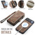 iPhone Air CaseMe 008 Detachable Multifunctional Leather Phone Case - Brown