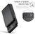 iPhone Air CaseMe C22 Card Slots Holder RFID Anti-theft Phone Case - Black