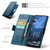 OnePlus 12 CaseMe 023 Butterfly Buckle Litchi Texture RFID Anti-theft Leather Phone Case - Blue