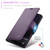 OnePlus 12 CaseMe 023 Butterfly Buckle Litchi Texture RFID Anti-theft Leather Phone Case - Purple