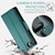 iPhone SE 2022/SE 2020/6/7/8 CaseMe 023 Butterfly Buckle Litchi Texture RFID Anti-theft Leather Phone Case - Pearly Blue