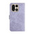 OnePlus 15 5G Skin Feel Butterfly Peony Embossed Leather Phone Case - Purple