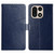 OnePlus 15 5G Y-shaped Pattern Flip Leather Phone Case - Blue