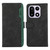 OnePlus 15 ABEEL Color Block Magnetic RFID Leather Phone Case - Black-Green