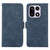 OnePlus 15 ABEEL Frosted Magnetic RFID Leather Phone Case - Blue