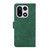 OnePlus 15 ABEEL Frosted Magnetic RFID Leather Phone Case - Green