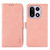 OnePlus 15 ABEEL Frosted Magnetic RFID Leather Phone Case - Pink