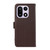 OnePlus 15 ABEEL Side-Magnetic Litchi Pattern Leather RFID Phone Case - Brown