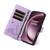 OnePlus 15 Adorable Cat Embossed Pattern Flip Leather Phone Case - Purple