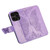 OnePlus 15 Butterfly Love Flower Embossed Leather Phone Case - Lavender