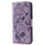OnePlus 15 Butterfly Rose Embossed Leather Phone Case - Purple