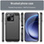 OnePlus 15 Carbon Fiber Brushed Texture TPU Phone Case - Black