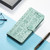 OnePlus 15 Cat and Dog Embossed Leather Phone Case - Green
