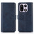OnePlus 15 Cow Texture Leather Phone Case - Blue