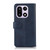 OnePlus 15 Cow Texture Leather Phone Case - Blue