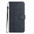 OnePlus 15 Cowhide Texture Stitching Leather Phone Case - Dark Blue