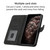 OnePlus 15 Cubic Skin Feel Flip Leather Phone Case - Black