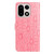 OnePlus 15 Daisy Embossed Leather Phone Case - Pink
