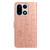 OnePlus 15 Daisy Embossed Leather Phone Case - Rose Gold