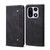 OnePlus 15 Denim Texture Casual Style Horizontal Flip Leather Case - Black