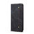 OnePlus 15 Denim Texture Casual Style Horizontal Flip Leather Case - Black