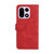 OnePlus 15 Dual-color Splicing Flip Leather Phone Case - Red