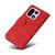 OnePlus 15 Dual-color Splicing Flip Leather Phone Case - Red