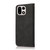 OnePlus 15 Dual-color Stitching Leather Phone Case - Black Rose Gold