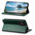 OnePlus 15 Elastic Wristband Magnetic Suction Leather Phone Case - Green