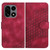 OnePlus 15 Elephant Head Embossed Phone Leather Case with Lanyard - Rose Red