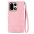 OnePlus 15 Embossed Flower Zipper Leather Phone Case - Pink