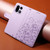 OnePlus 15 Embossed Heart Dog RFID Blocking Wallet Leather Phone Case - Purple