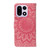 OnePlus 15 Embossed Sunflower Pattern Flip Leather Phone Case - Pink