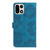 OnePlus 15 Flower Embossing Pattern Leather Phone Case - Blue