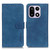 OnePlus 15 KHAZNEH Retro Texture Leather Phone Case - Blue
