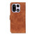 OnePlus 15 KHAZNEH Retro Texture Leather Phone Case - Brown