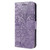 OnePlus 15 Lace Flower Embossing Flip Leather Phone Case - Purple