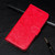 OnePlus 15 Lace Flower Embossing Flip Leather Phone Case - Red