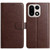 OnePlus 15 Lambskin 8-card Slot Leather Phone Case - Brown