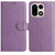 OnePlus 15 Lambskin 8-card Slot Leather Phone Case - Purple