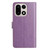 OnePlus 15 Lambskin 8-card Slot Leather Phone Case - Purple