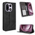 OnePlus 15 Magnetic Buckle Retro Texture Leather Phone Case - Black