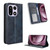 OnePlus 15 Magnetic Buckle Retro Texture Leather Phone Case - Blue