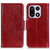 OnePlus 15 Nappa Texture Leather Phone Case - Red