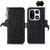 OnePlus 15 Ostrich Pattern Genuine Leather RFID Phone Case - Black