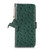 OnePlus 15 Ostrich Pattern Genuine Leather RFID Phone Case - Green