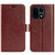 OnePlus 15 R64 Texture Horizontal Flip Leather Phone Case - Brown