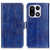 OnePlus 15 Retro Crazy Horse Texture Leather Phone Case - Blue